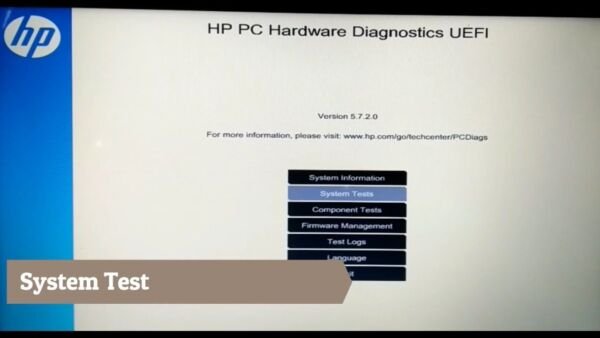 lỗi hp pc hardware diagnostics uefi