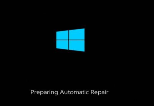 máy tính báo lỗi preparing automatic repair