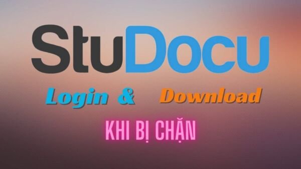 studocu bị lỗi